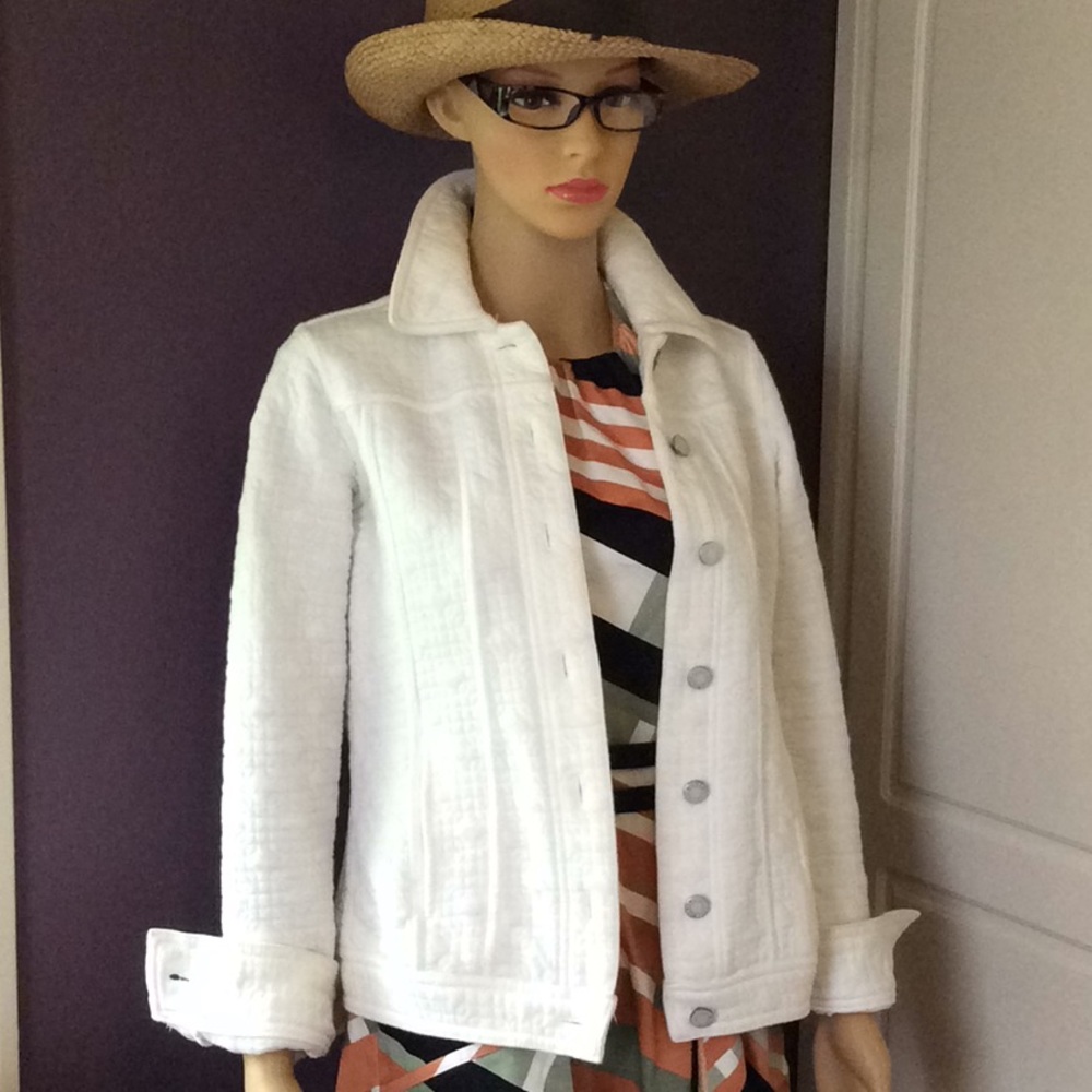 ISSAC MIZRAHI Quilted Jacket